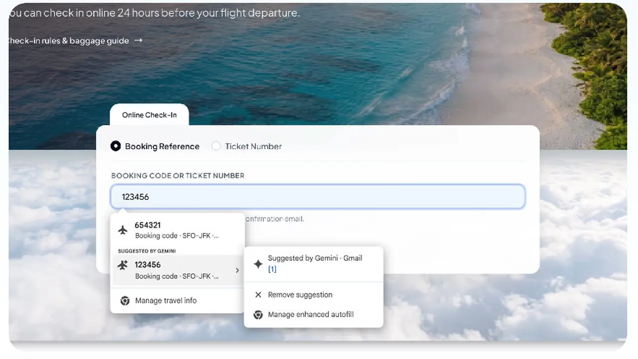Google Chrome Autofill, Gemini ile Gmail Entegrasyonu Kazanıyor